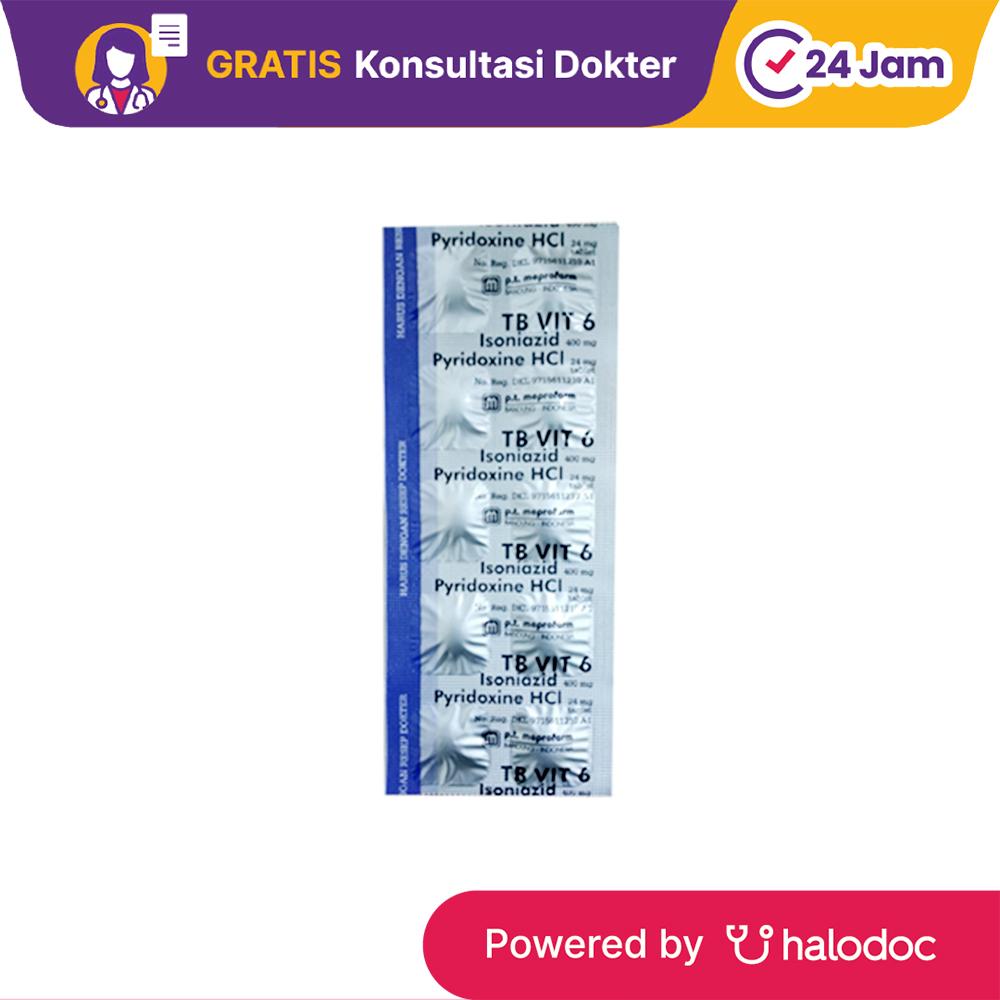 TB Vit 6 10 Tablet - Antibiotik - Halodoc
