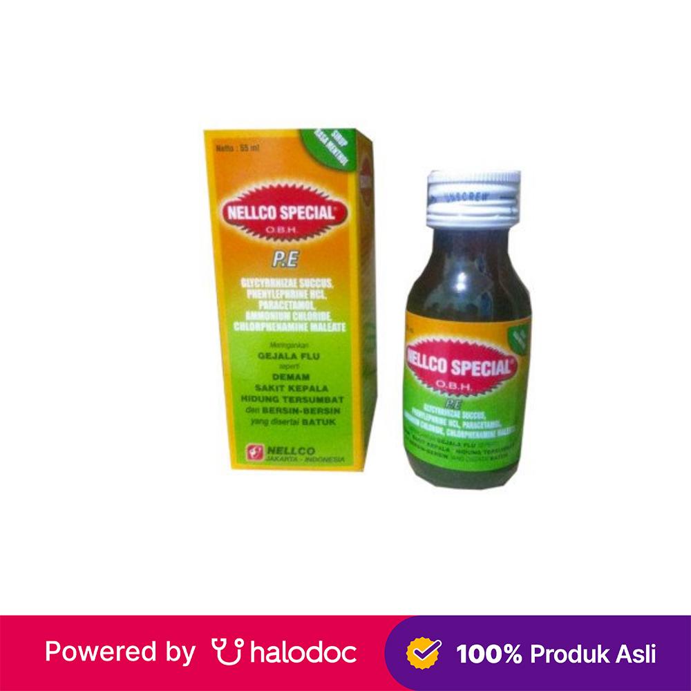 OBH Nellco Special PE Sirup 55 ml - Obat Batuk & Flu - Halodoc