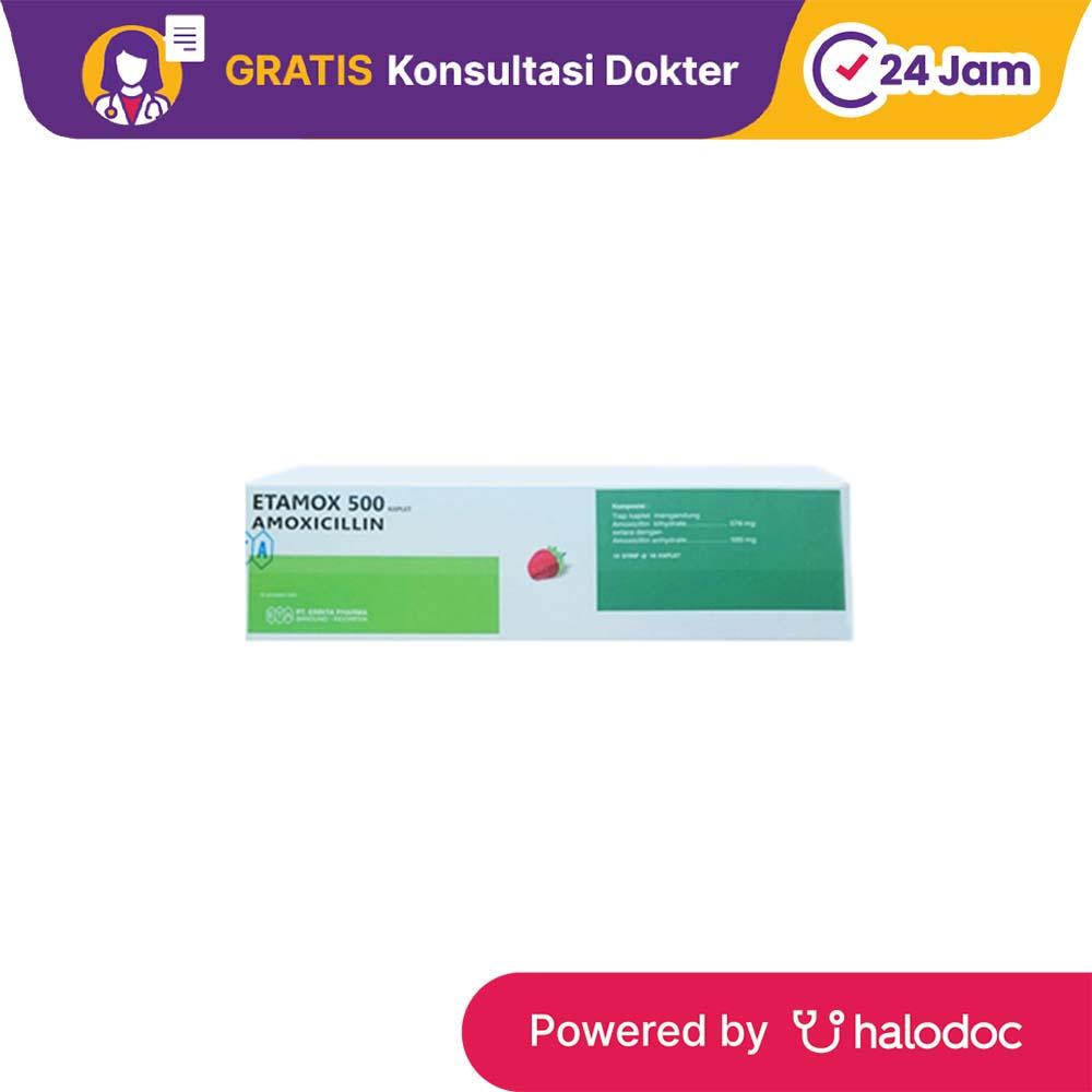Etamox 500 mg 10 Tablet - Antibiotik - Halodoc