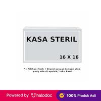 Gambar Kasa Steril 16 X 16 cm 12 Lembar - Perban - Halodoc dari Apotek Medika Prima Tambora Kota Administrasi Jakarta Barat 1 Tokopedia