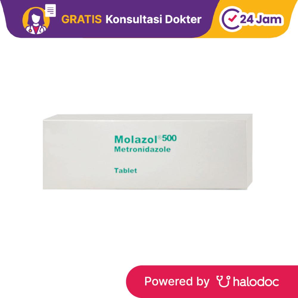 Molazol 10 Tablet - Antibiotik - Halodoc