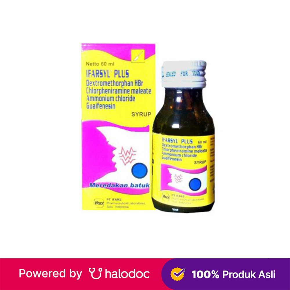 Ifarsyl Plus Sirup 60ml - Obat Batuk & Flu - Halodoc