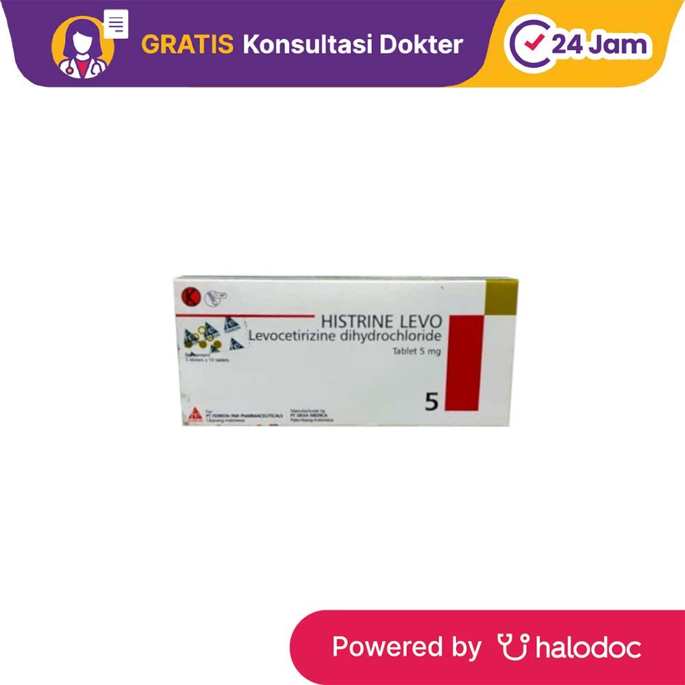 Histrine Levo 10 Tablet - Obat Alergi - Halodoc
