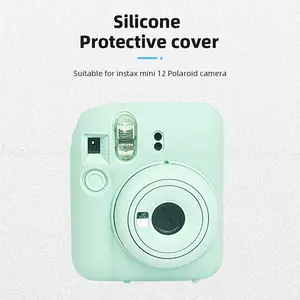 SILICONE CASE FOR FUJIFILM INSTAX MINI 12 COVER PELINDUNG SOFT SILICON CASING SILIKON