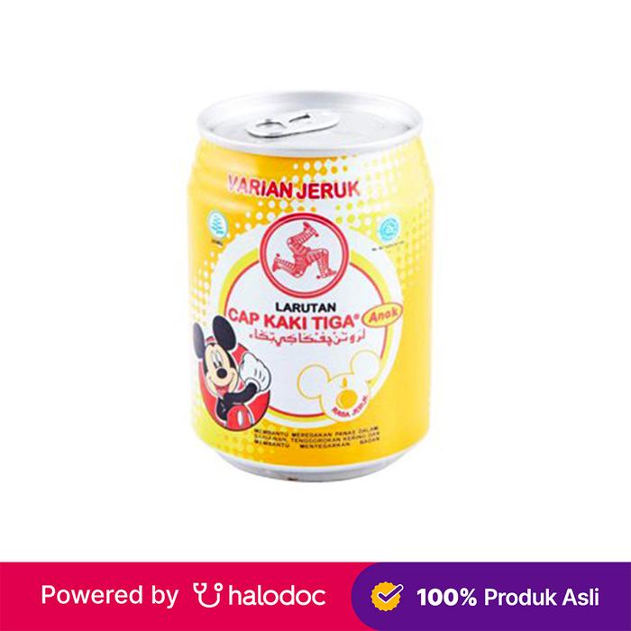 Gambar Larutan Cap Kaki Tiga Anak Jeruk 250 ml - Panas Dalam - Halodoc dari Apotek Dua Putri Tangerang Kota Tangerang Selatan Tokopedia