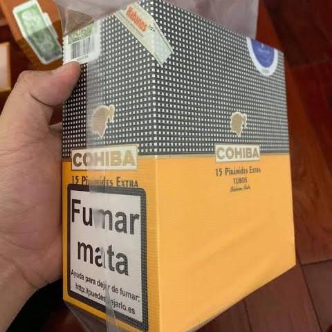 COHIBA PIRAMIDES EXTRA TUBOS  (BOX OF 15)