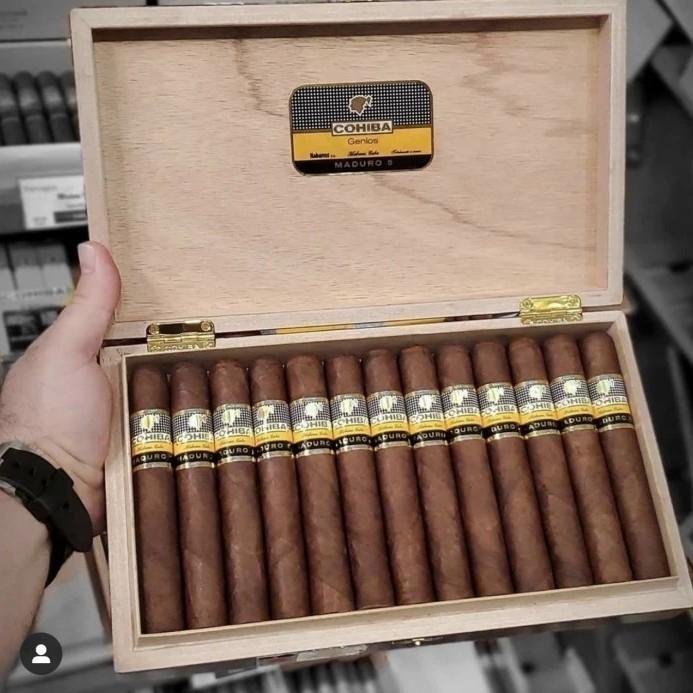 COHIBA MADURO 5 GENIOS (BOX OF 25) / MADURO GENIOS
