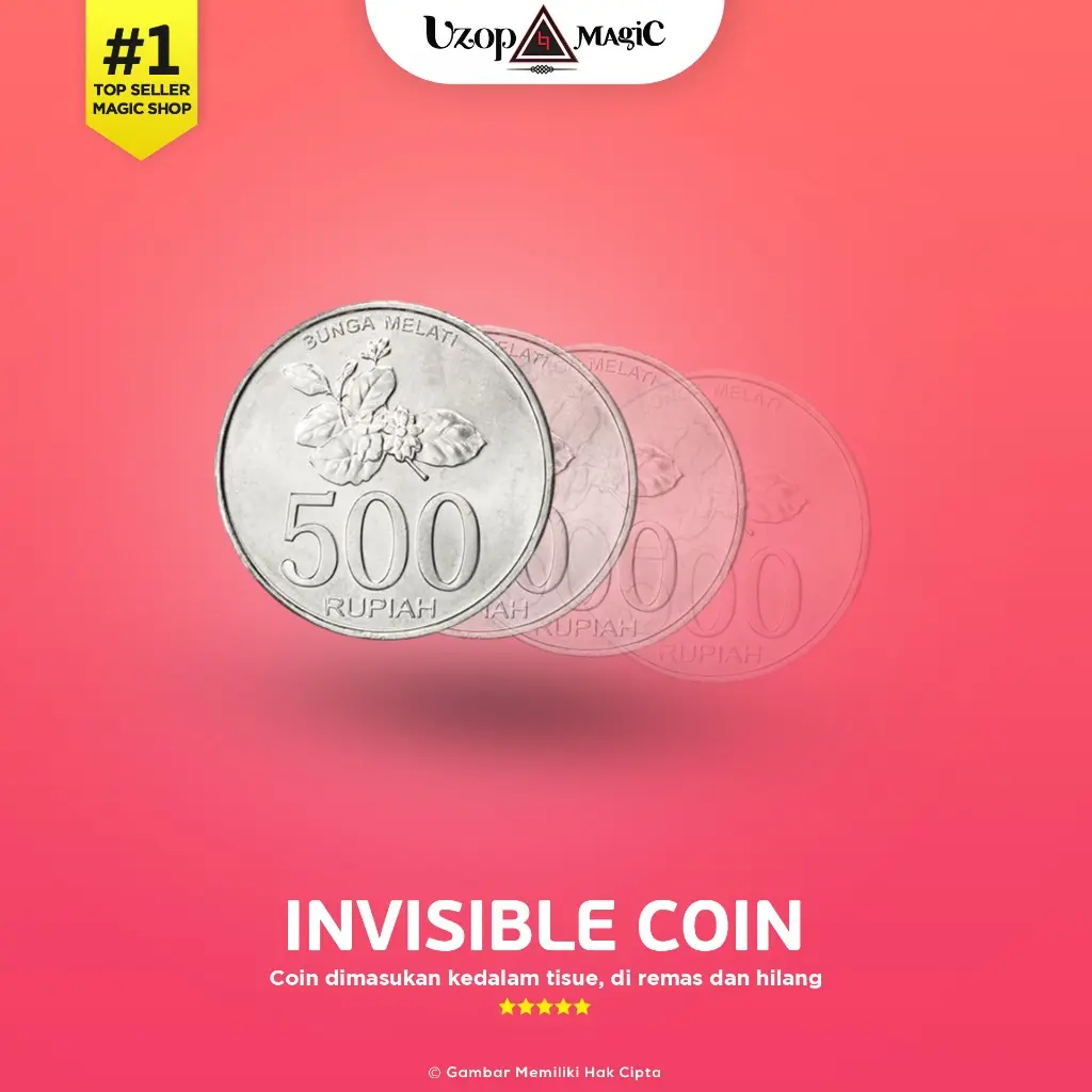 Invisible Coin - Magic Trick - Koin sulap bisa menghilang