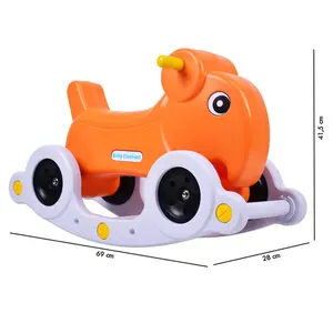 Labeille KC 177 2in1 Baby Elephant Balance Bike and Rocking / Mainan Anak