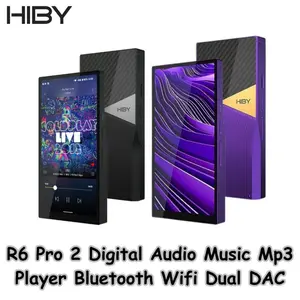HiBy R6 Pro 2 Digital Audio Music Mp3 Player Bluetooth Wifi Dual DAC