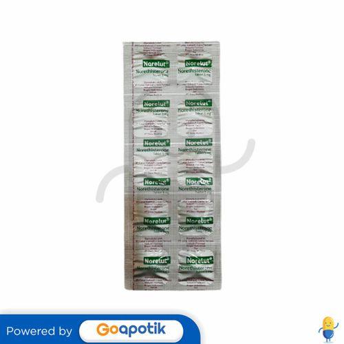 NORELUT 5 MG STRIP 10 TABLET