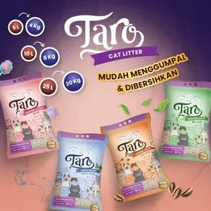 TARO PASIR GUMPAL WANGI 25 Liter Pasir Kucing