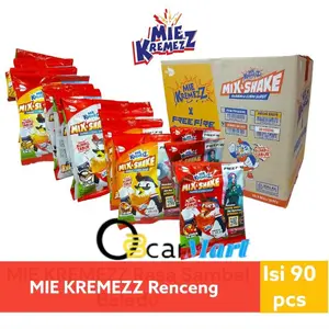 Snack MIE KREMEZZ Renceng isi 10 Aneka Rasa