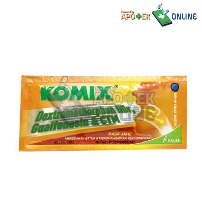 KOMIX G JAHE 1 SACHETS 7ML