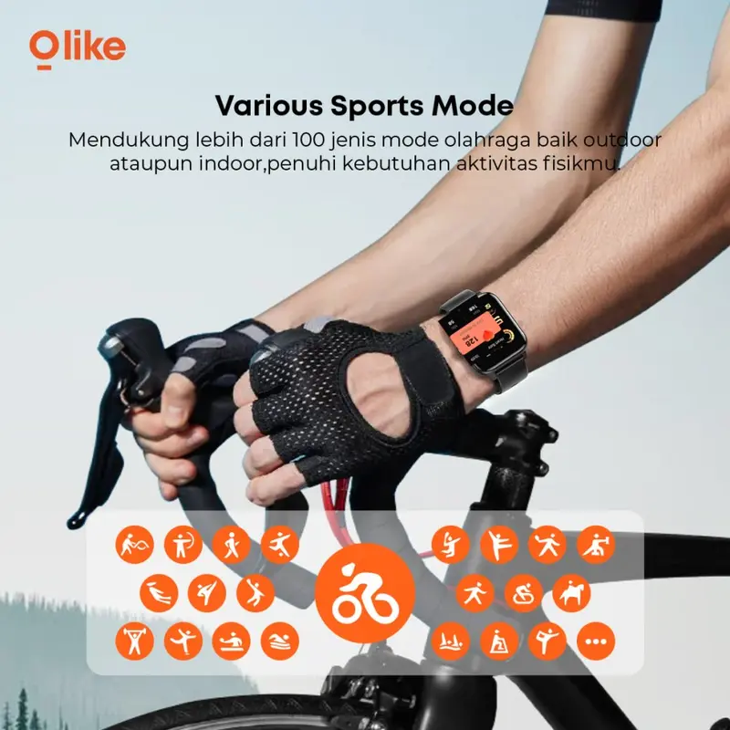 OLIKE META S1 Smartwatch Hd Screen Custom Face Water Resistant Ip68 Bluetooth Call 3