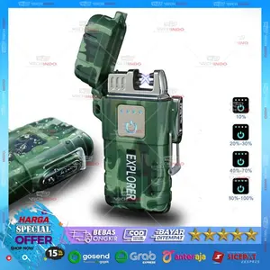 Jobon Explorer - F1250 Korek Api Elektrik Plasma Outdoor Waterproof |