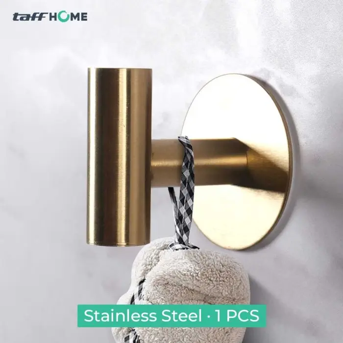 TaffHOME Gantungan Dinding Hook Hanger Stainless Steel 1 PCS - V960 0