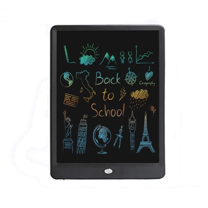 Color 10 & 15 inch LCD smart writing & drawing electronic blackboard for children / adults