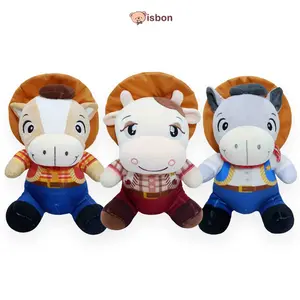 ISTANA BONEKA Hewan Cowboys Series Wild West Koboy Mainan Bayi Anak Kecil Hadiah Ulang Tahun Premium