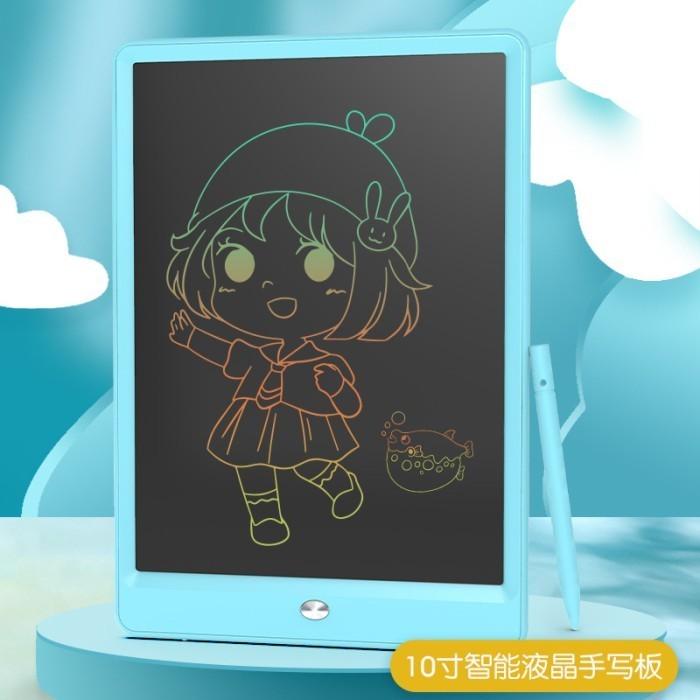 Color 10 & 15 inch LCD smart writing & drawing electronic blackboard for children / adults