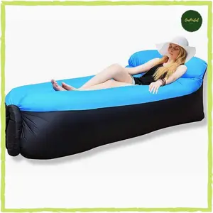Kursi Kasur Malas Angin Sofa Airbed Inflatable Lazy Bean Bag Nyaman & Mudah Dibawa Cocok untuk Piknik dan Pantai