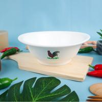 Gambar Mangkuk Mangkok Ayam Jago Jadul Plastik putih 1 PCS - Mangkuk 1 PCS dari manolistore Kota Surabaya 1 Tokopedia