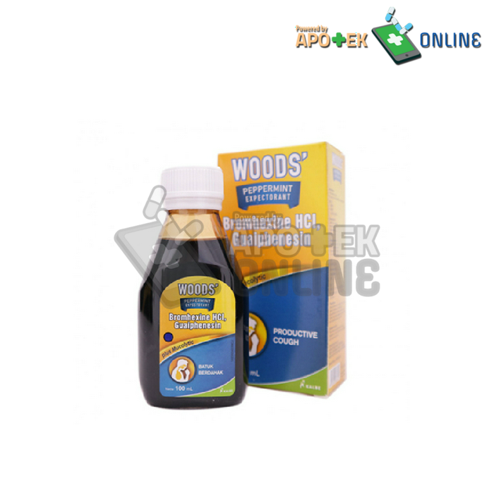 Gambar WOODS PEPPERMINT EXPECTORANT 100ML/BATUK BERDAHAK dari Apotek Benevit_NEW Kota Surabaya Tokopedia