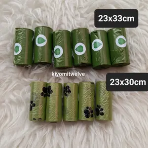 Plastik Poop Kucing Anjing Biodegradable Plastik Kotoran Hewan