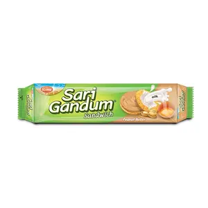Roma Sari Gandum Sandwich Peanut Butter 155G