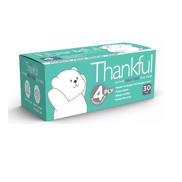 THANKFUL MASK KIDS EARLOOP 30'S