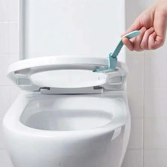 Toilet Lifter Lid Handle Silikon Alat Pengangkat Tutup Dudukan Kloset