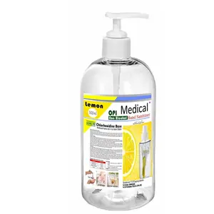 Hand sanitizer Cair 500ml non alkohol bahan aktif Chlorhexidine RFII239