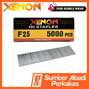 XENON F25 MO Isi Mesin Staples Mata Paku Tembak Lurus Air Nailer Nail Gun Stapler Angin F 25 MO F25MO