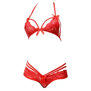 B147 Set Pakaian Dalam Wanita Bra Bralette BH CD