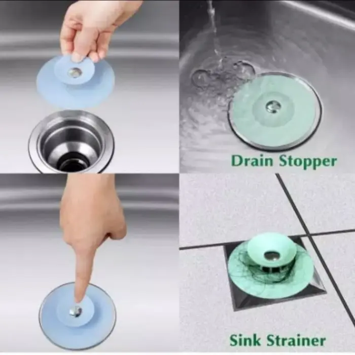 SARINGAN PENUTUP LUBANG SALURAN AIR Wastafel Sink Water Tank Filter 1