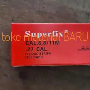 Superfix Red Strip Catridge Ramset Hilti Isi 100 Pcs