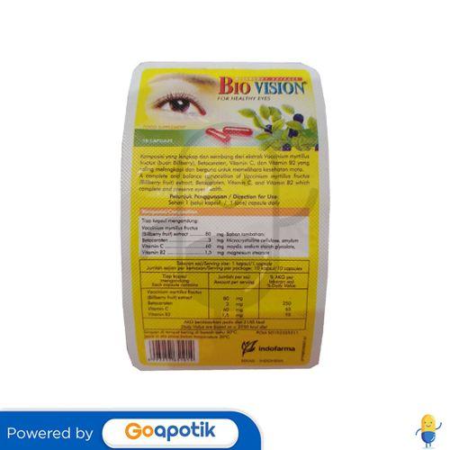 Gambar BIOVISION STRIP 10 KAPSUL dari Apotek Asasi By GoApotik Kab. Karanganyar Tokopedia