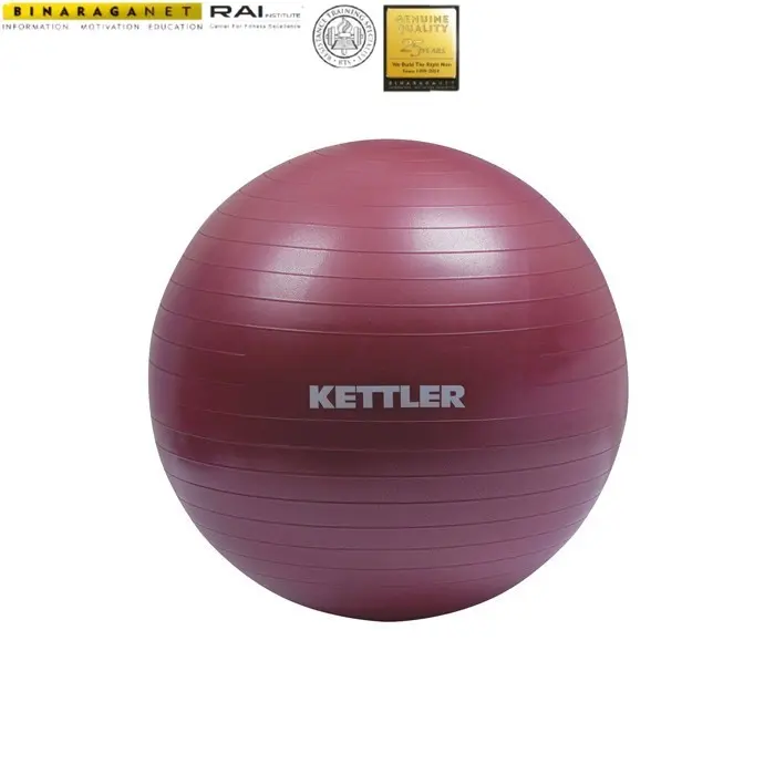 Kettler Yoga Ball 65cm - Burgundy 134-110