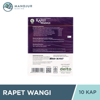 Gambar Rapet Wangi 10 Kaplet -  Mengurangi Lendir atau Keputihan dari Apotekmandjurofficial Kota Administrasi Jakarta Pusat 3 Tokopedia