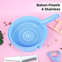 Gambar Parutan Serbaguna Shreder Biru 7001 GSF dari manolistore Kota Bekasi 2 Tokopedia