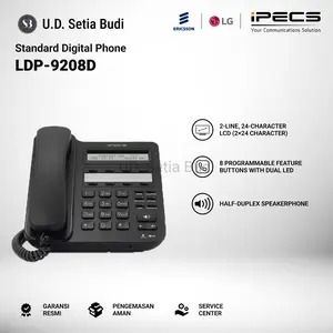 Standard Digital Phone 8 Keys Ericsson-LG iPECS LDP-9208D