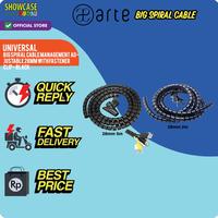 Gambar Arte Universal Big Spiral Cable Management Adjustable 28mm 2m / 5m with Fastener Clip Zipper Organizer Tube Strap Binder Tali pengikat Perapih penjepit kabel organizer - 2m dari ShowcaseFever Kota Administrasi Jakarta Utara 1 Tokopedia