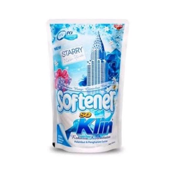 Soklin Softener Blue Pouch 900 Ml