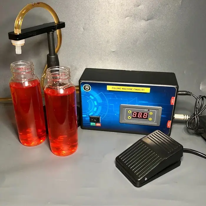Liquid Filling Machine DIY Pengisi Cairan Otomatis Control Numeric