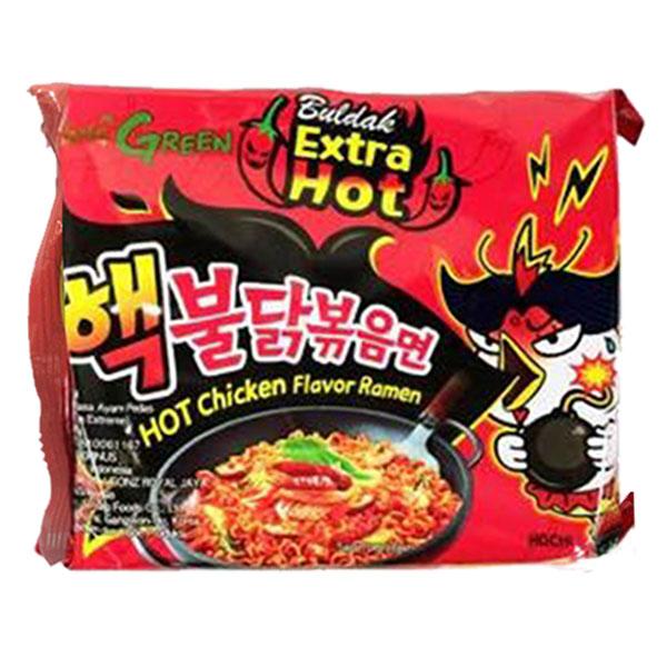 Gambar SAMYANG EXTRA HOT CHICKEN FLAVOR RAMEN 140 GR - MIE dari Hypermart Depok Kota Depok Tokopedia