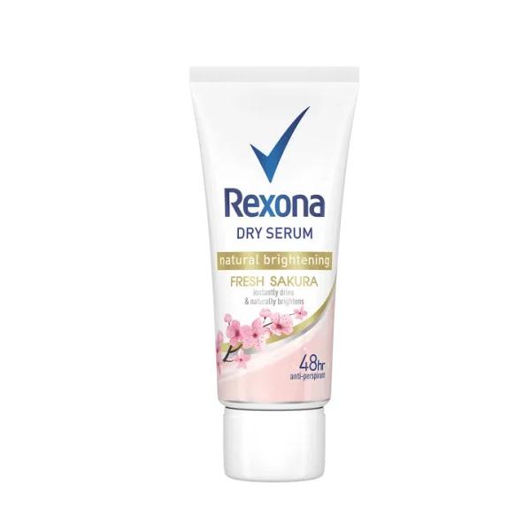 Gambar REXONA NATURAL WHITE SAKURA DRY SERUM 50 ML - DEODORANT dari Hypermart Depok Kota Depok Tokopedia