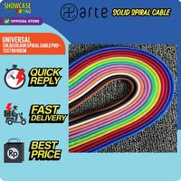 Gambar Arte Solid Colour Spiral Cable Protector 60cm Pelindung Kabel Charger Spiral Perapih Kabel Warna Solid Colour Universal Cable Organizer Cable Saver Cable Bite - Electric Pink dari ShowcaseFever Kota Administrasi Jakarta Utara 1 Tokopedia