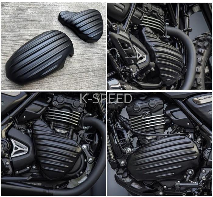 Gambar Cover Mesin Triumph Speed ​​400 & Scrambler 400X Diabolus by K-Speed Thailand SX03 dari Webike Indonesia Kota Administrasi Jakarta Selatan Tokopedia
