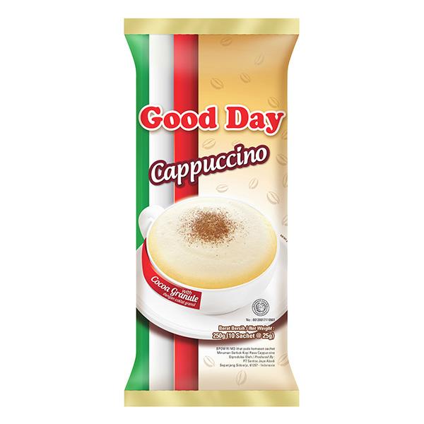 Gambar GOOD DAY CAPPUCCINO 10 S X 25  GR dari Hypermart Depok Kota Depok Tokopedia