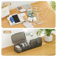 Gambar Arte Cable and Charger Traveling Storage / Home Storage/ Desk Organizer Container Box Kontainer Box Kotak Penyimpanan Barang Tempat Kabel Charger Kotak Tempat Penyimpanan Organizer Kabel Adaptor Cas - Home Blk Matte dari Patchworks-OfficialStore Kota Administrasi Jakarta Utara 3 Tokopedia